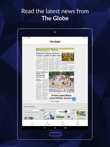 Скриншот 6 — The Globe E-paper