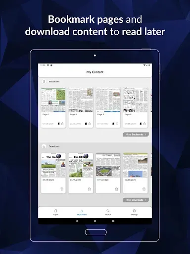 Скриншот 8 — The Globe E-paper