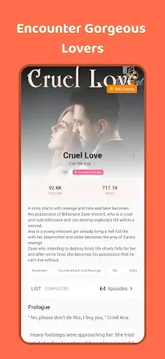 Скриншот 3 — Allnovel - Read Book & Story