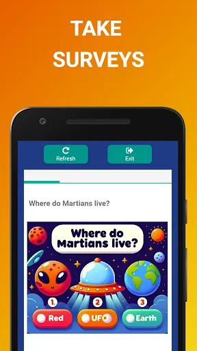 Скриншот 1 — CoolSurveys: Surveys for Cash