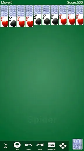Скриншот 3 — Spider Solitaire