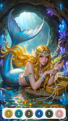 Скриншот 6 — Dark Fairytale Color by Number