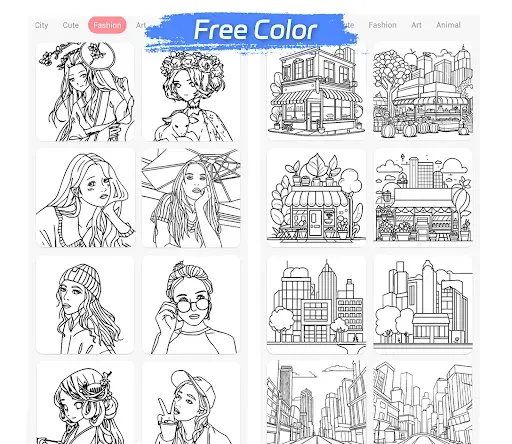 Скриншот 2 — Paint Color - Color by Number