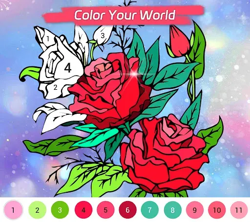 Скриншот 4 — Paint Color - Color by Number