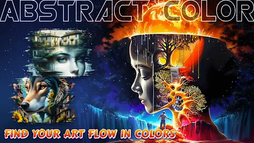 Скриншот 8 — Abstract Surreal Coloring Game