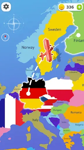 Скриншот 5 — Painting Flags: Color ASMR