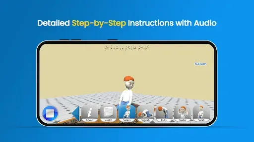 Скриншот 4 — 3D Salah Guide - Step by Step