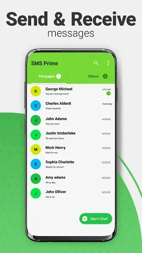 Скриншот 1 — SMS Prime