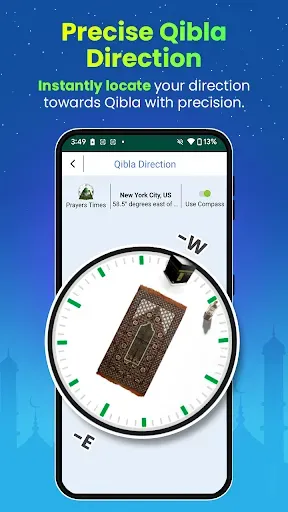 Скриншот 2 — Salah Clock 360 - Quran Islam
