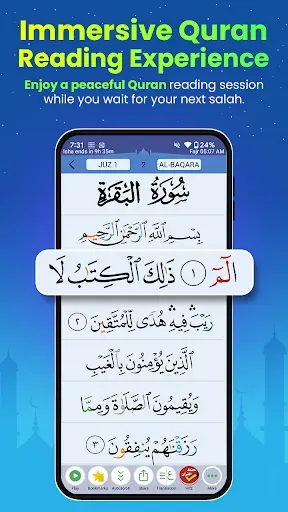 Скриншот 4 — Salah Clock 360 - Quran Islam