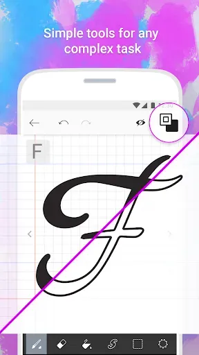 Скриншот 3 — Fonty - Draw and Make Fonts