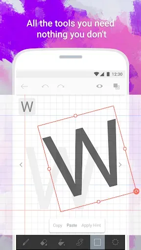 Скриншот 6 — Fonty - Draw and Make Fonts