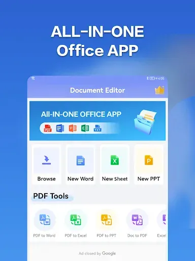 Скриншот 7 — Document Editor:Word,Sheet,PDF