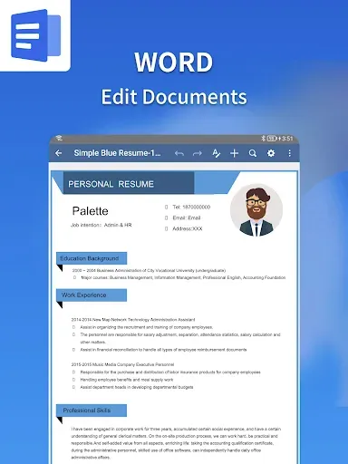 Скриншот 8 — Document Editor:Word,Sheet,PDF