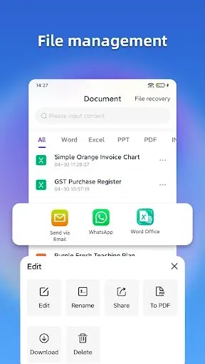 Скриншот 5 — Word Office-Docx,Лист,PDF