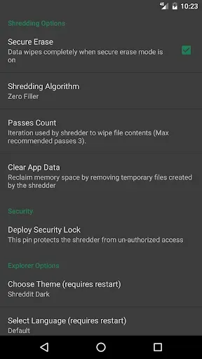 Скриншот 6 — Shreddit - Data Eraser