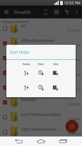 Скриншот 8 — Shreddit - Data Eraser