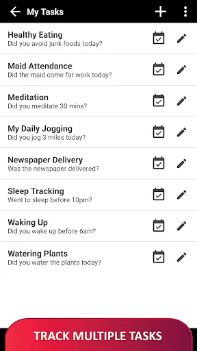 Скриншот 2 — Habit Calendar: Habits Tracker