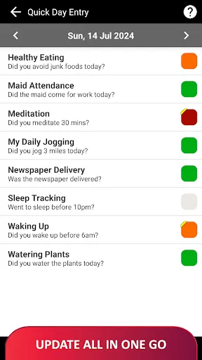 Скриншот 5 — Habit Calendar: Habits Tracker