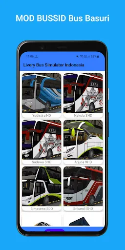 Скриншот 1 — Livery Bussid 2026