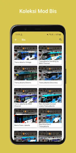 Скриншот 2 — MOD Bus Simulator Indonesia