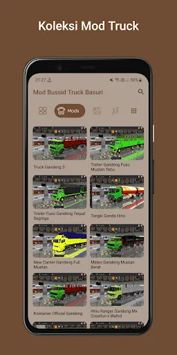 Скриншот 2 — MOD Bussid Truck Basuri