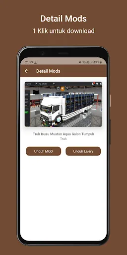 Скриншот 5 — MOD Bussid Truck Basuri