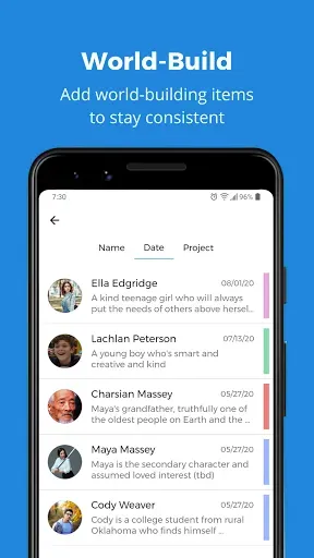 Скриншот 2 — Writer Companion | World-Build