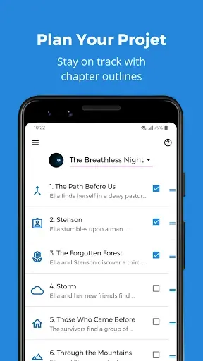 Скриншот 4 — Writer Companion | World-Build