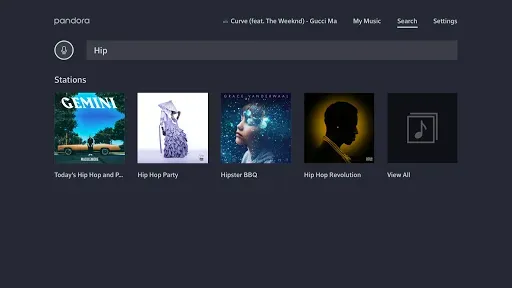 Скриншот 8 — Pandora Music for TV