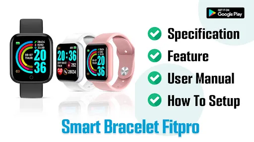 Скриншот 2 — Smart Bracelet Fitpro App Hint