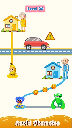 Скриншот 2 — Granny Rush: Рисуем и Спасаем