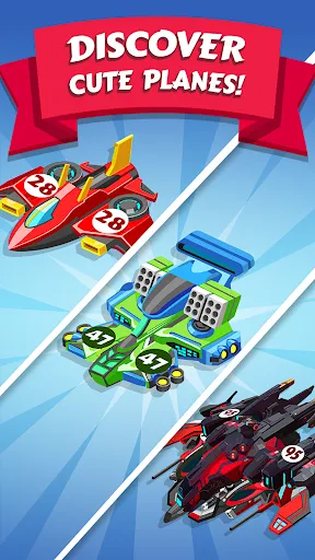 Скриншот 3 — Merge Planes Idle Plane Game