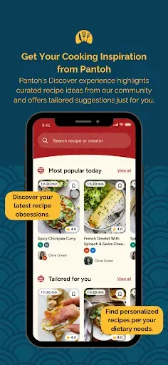 Скриншот 4 — Pantoh: Your Recipes, Your Way