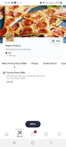 Скриншот 3 — Papas Pizzeria