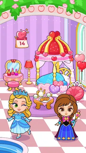 Скриншот 1 — Paper Princess - Doll Dress Up