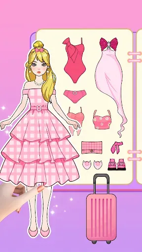 Скриншот 2 — Paper Doll Diary: Dress Up DIY