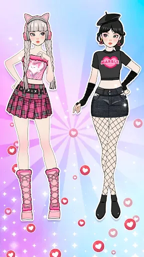 Скриншот 5 — Paper Doll Diary: Dress Up DIY