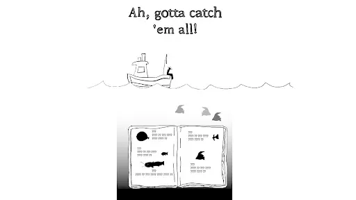 Скриншот 1 — Paper Fishing