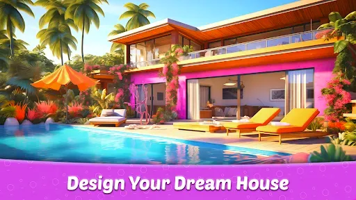 Скриншот 1 — Home Design: Paradise Makeover