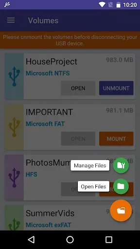 Скриншот 4 — exFAT/NTFS for USB by Paragon 