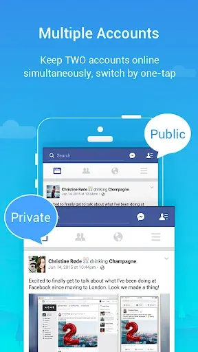 Скриншот 2 — Parallel Space Lite－Dual App