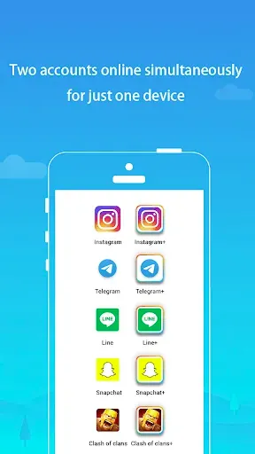Скриншот 1 — Parallel Space Pro - app clone