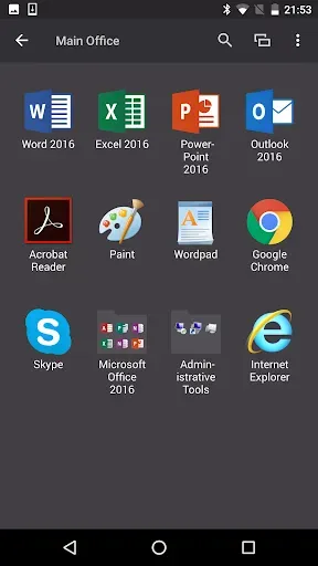 Скриншот 1 — Parallels Client