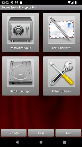 Скриншот 1 — SSE - File & Text Encryption