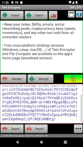 Скриншот 3 — SSE - File & Text Encryption