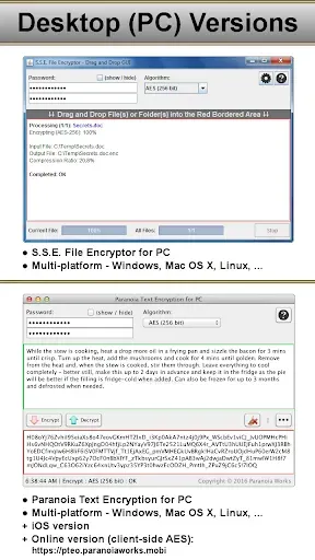 Скриншот 8 — SSE - File & Text Encryption