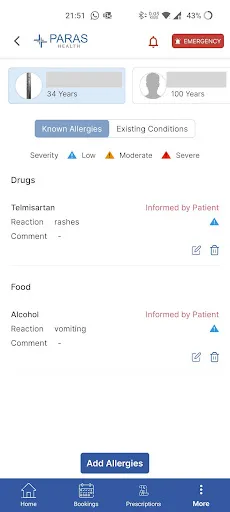 Скриншот 6 — Paras Health Patient App