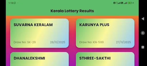 Скриншот 5 — Kerala Lottery Results