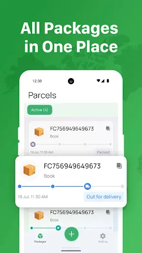Скриншот 6 — Package & Delivery Tracker